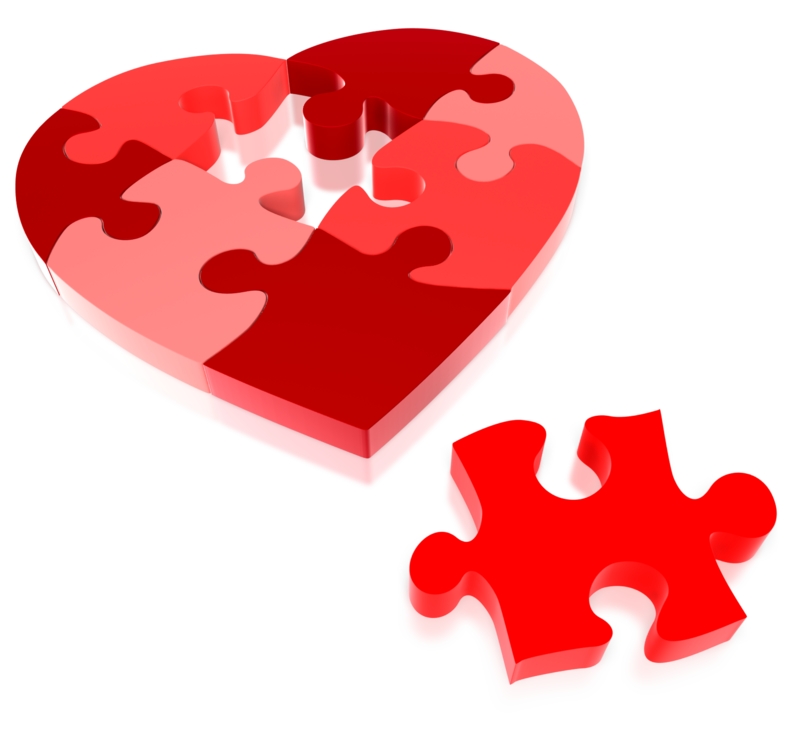 heart puzzle clipart - photo #7